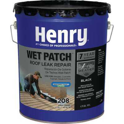 Henry Wet Patch 5 Gal. Roof Cement and Patching Sealant